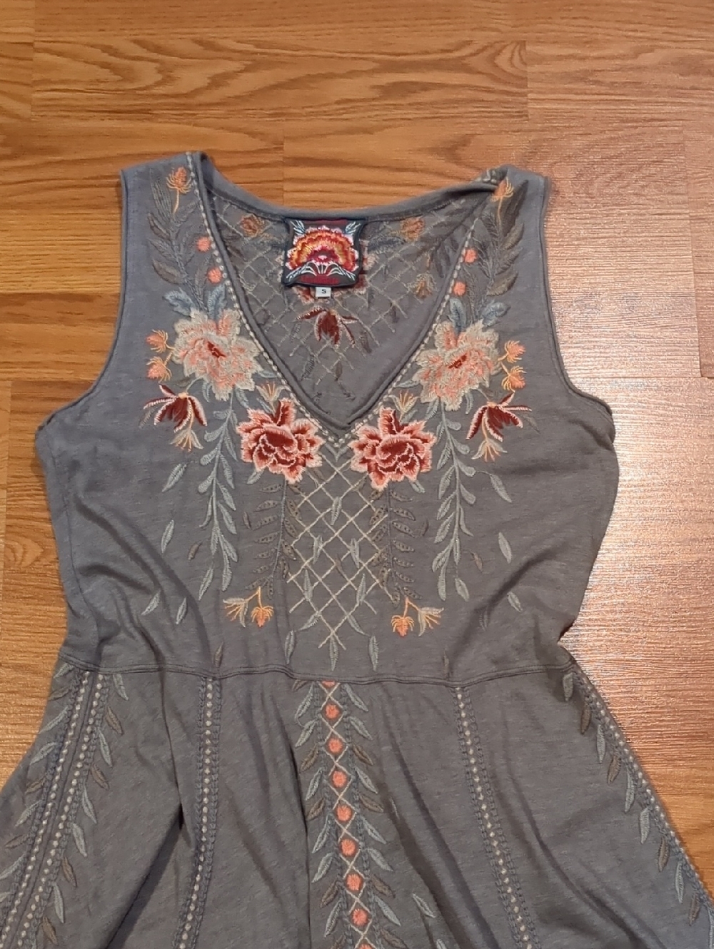 Johnny Was Katrina Embroidered Swing Dress - Picture 3 of 8